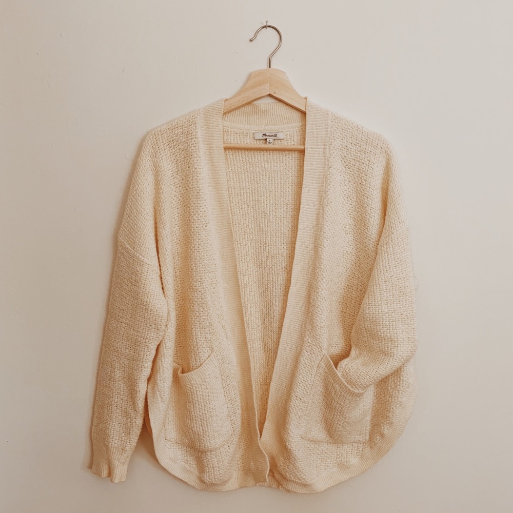 MADEWELL Skipper Cardigan Size Small